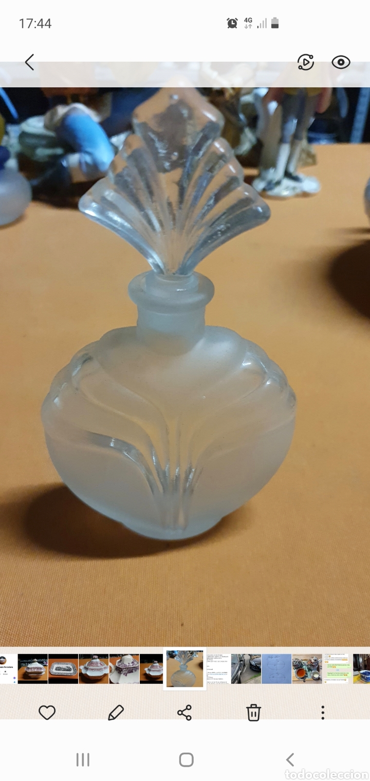 Antig&uuml;edades: Perfumero cristal - Foto 1