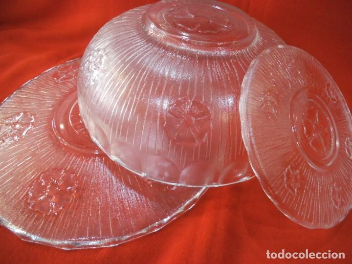 Antig&uuml;edades: JUEGO PARA POSTRE ( BOL Y PLATOS ) - Foto 4