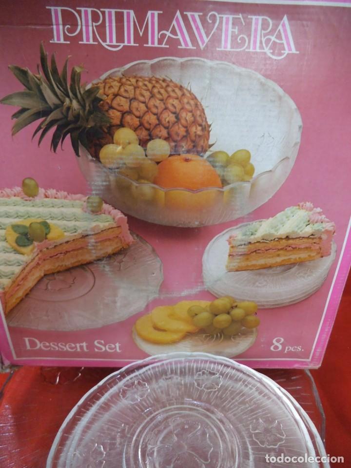 Antig&uuml;edades: JUEGO PARA POSTRE ( BOL Y PLATOS ) - Foto 6