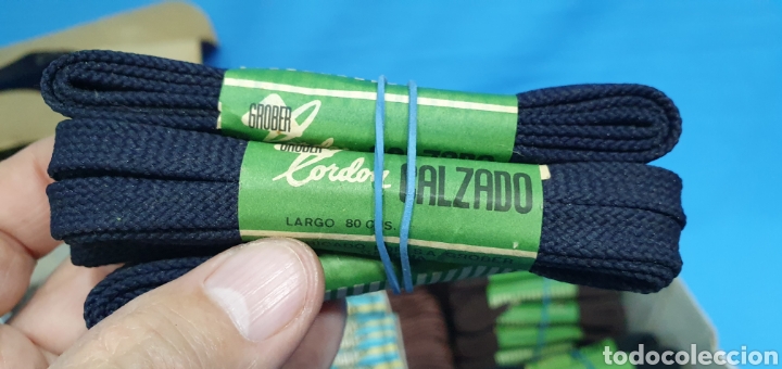 Antig&uuml;edades: CAJA DE CORDONES - VARIAS MARCAS Y MODELOS - Foto 7
