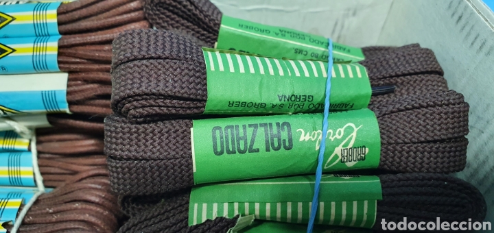 Antig&uuml;edades: CAJA DE CORDONES - VARIAS MARCAS Y MODELOS - Foto 8