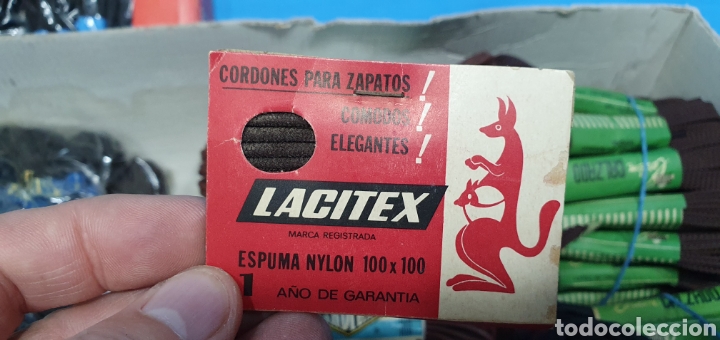 Antig&uuml;edades: CAJA DE CORDONES - VARIAS MARCAS Y MODELOS - Foto 10