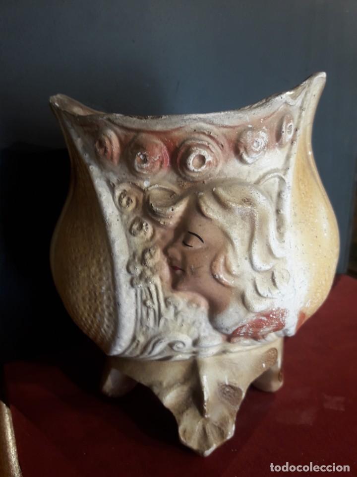 Antig&uuml;edades: Florero modernista ceramica - Foto 1
