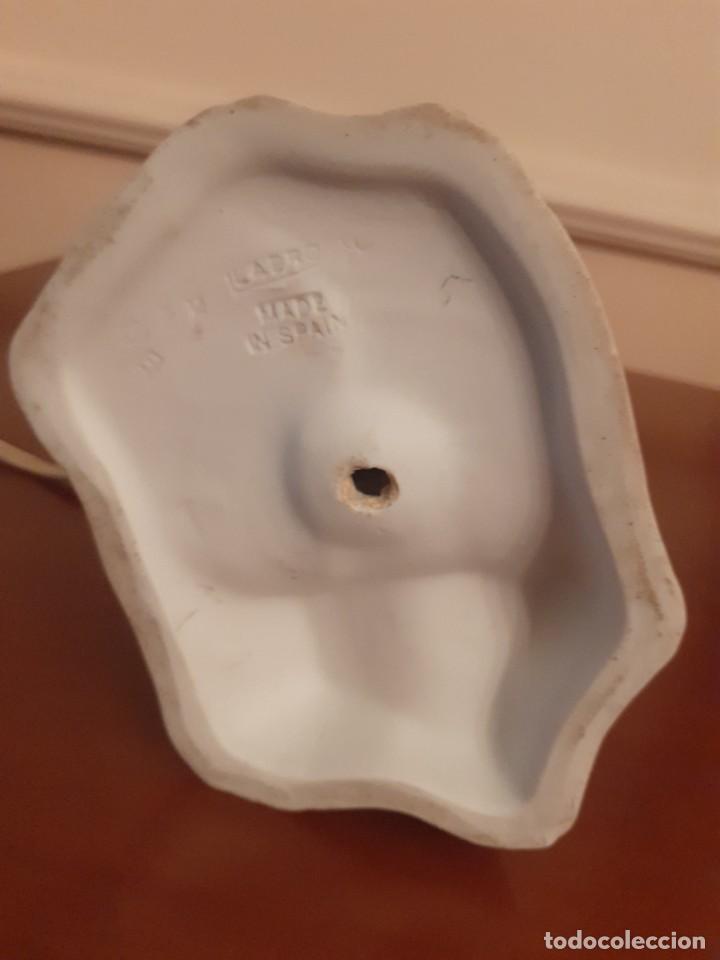 Antig&uuml;edades: Lampara porcelana Lladro - Foto 4