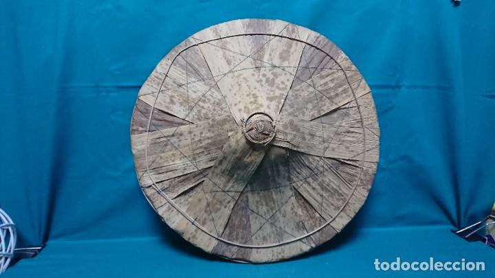 Antig&uuml;edades: ANTIGUO SOMBRERO DE MIMBRE, JUNCO, ORIENTAL - Foto 1