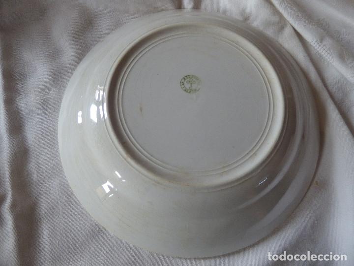 Antig&uuml;edades: Plato porcelana. - Foto 2