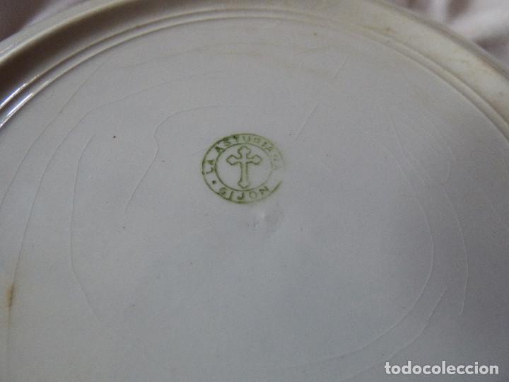 Antig&uuml;edades: Plato porcelana. - Foto 3