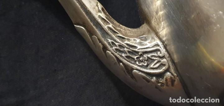 Antig&uuml;edades: Cafetera inglesa Leonard ba&ntilde;o de plata (silverplated). - Foto 4