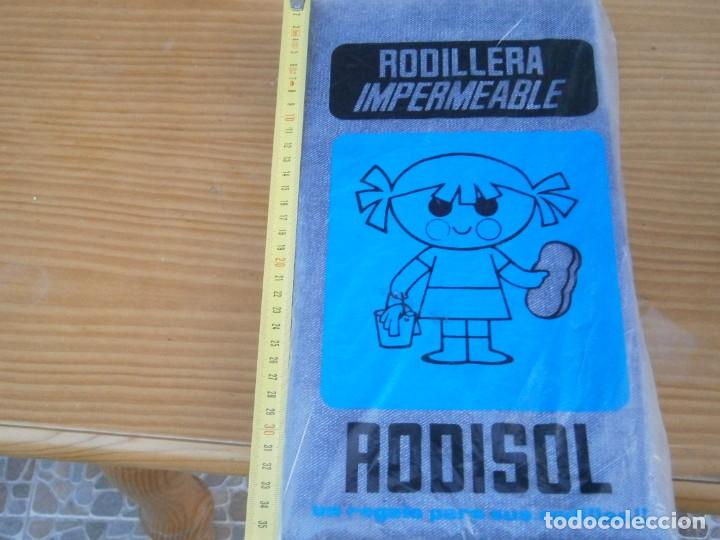 Antiguidades: RODILLERA IMPERMEABLE RODISOL (A&Ntilde;OS 60/70) NUEVA SIN ABRIR (UNICA EN TC)