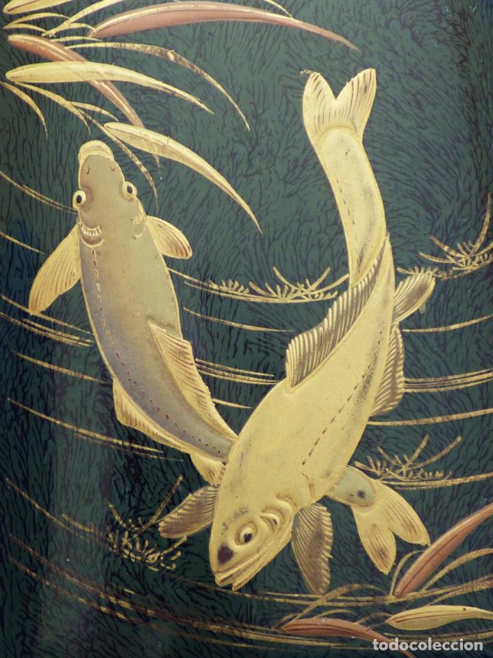 Antiques: ANTIGUA CAJA JAPONESA LACADA