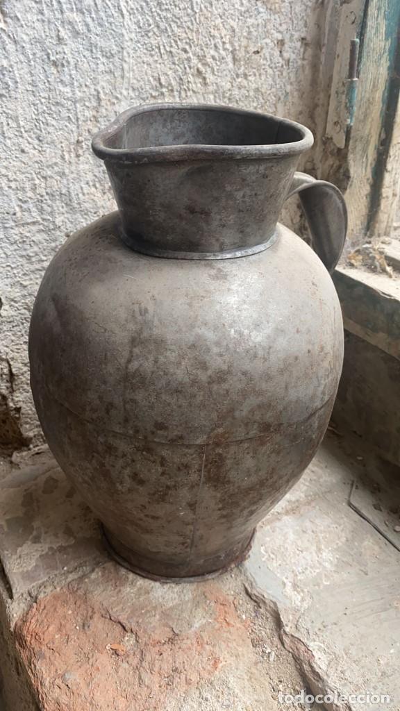 Antig&uuml;edades: LECHERA ANTIGUA DE 32 CMS. DE ALTURA - Foto 1