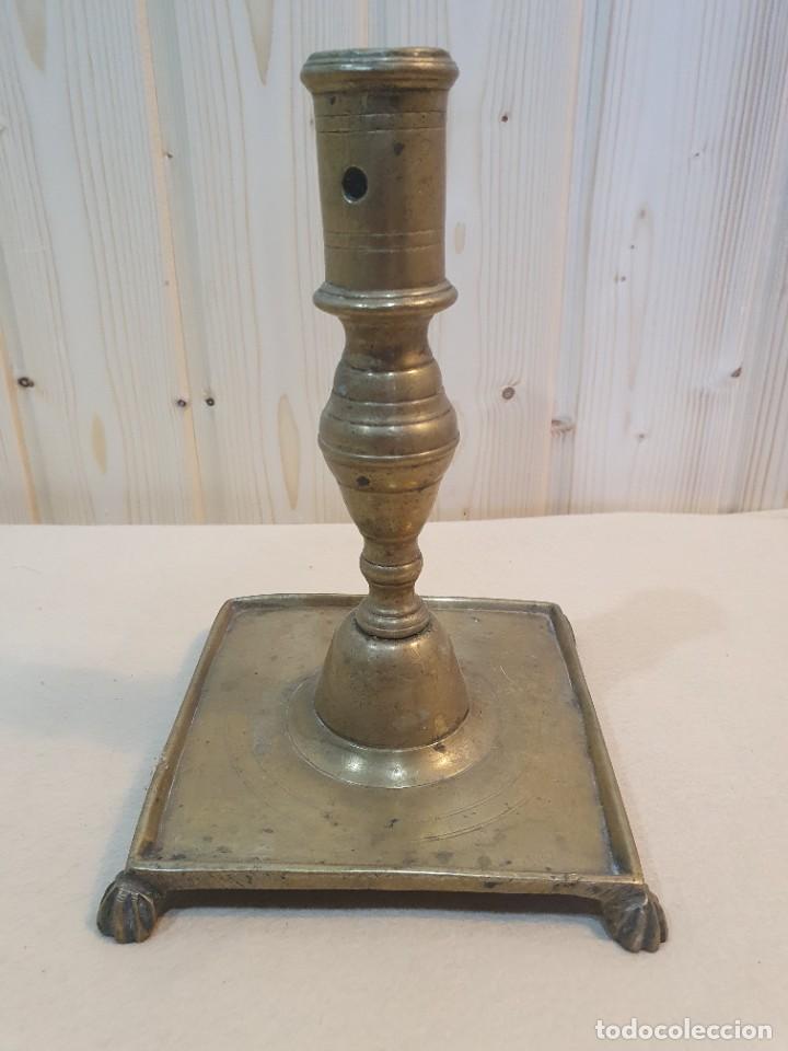 Antig&uuml;edades: ANTIGUO CANDELERO CANDELABRO - Foto 1
