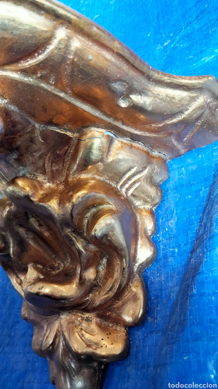 Antig&uuml;edades: ANTIGUA MENZULA EN PAN DE ORO - Foto 5