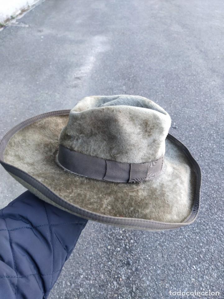 Antig&uuml;edades: SOMBRERO CABALLERO FIELTRO. - Foto 7