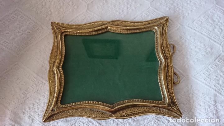 Antig&uuml;edades: PRECIOSO MARCO DE BRONCE? O LAT&Oacute;N - Foto 6