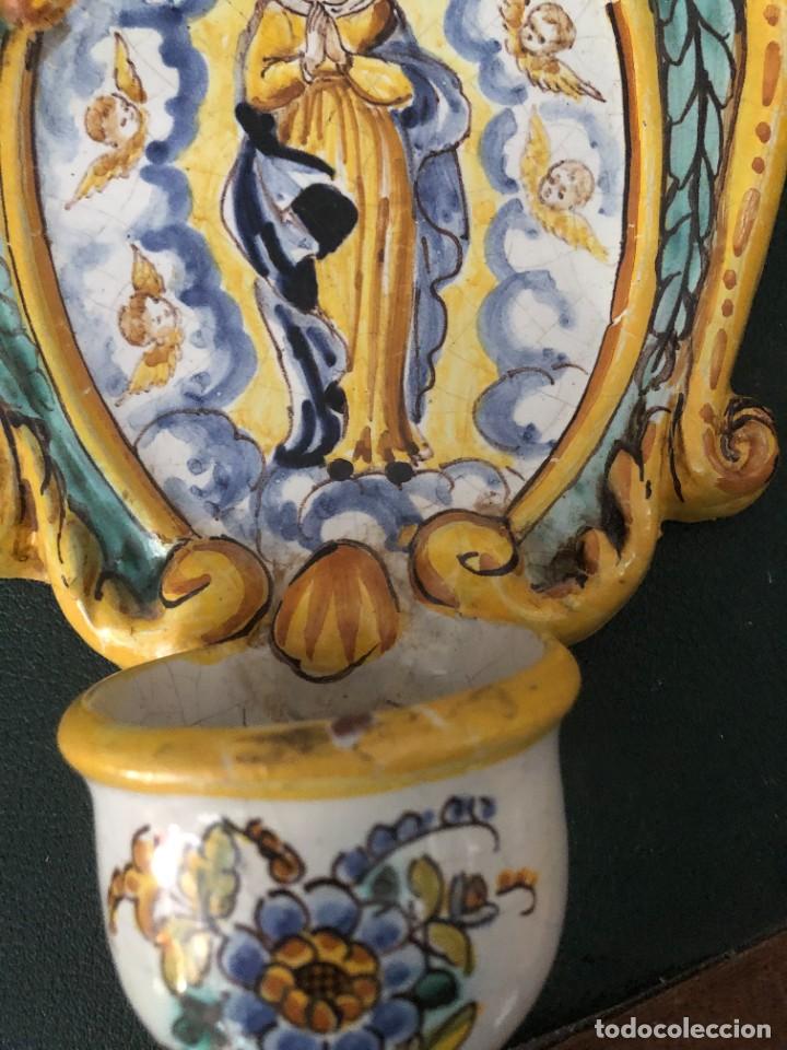 Antig&uuml;edades: GRAN BENDITERA DE LA INMACULADA - Foto 4