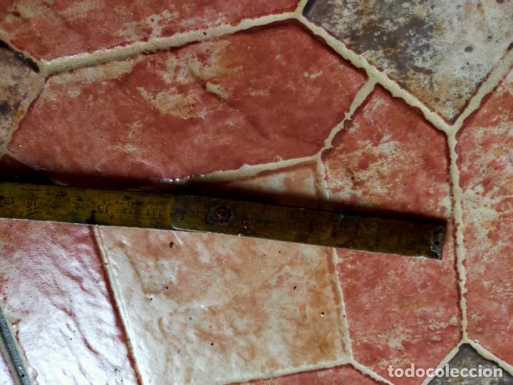 Antig&uuml;edades: aNTIGUA REGLA DE MADERA PLEGABLE - Foto 1