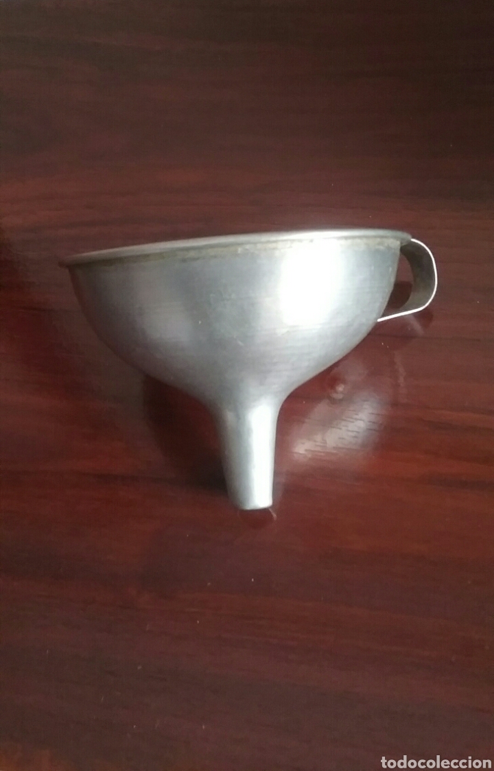 Antig&uuml;edades: ANTIGUO EMBUDO EN ALUMINIO. - Foto 10