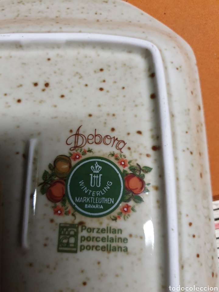 Antig&uuml;edades: Bandeja Porcelana - Foto 3