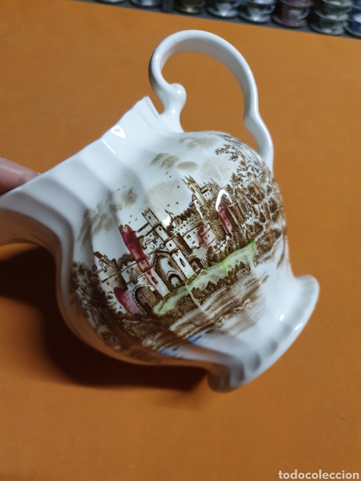 Antig&uuml;edades: Lechera Porcelana Inglesa - Foto 3