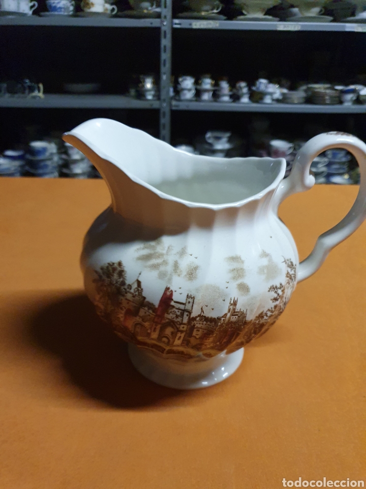 Antig&uuml;edades: Lechera Porcelana Inglesa - Foto 1