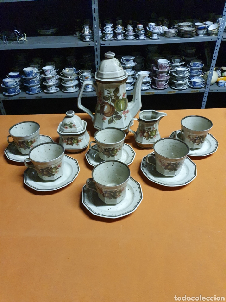 Antig&uuml;edades: Juego de caf&eacute; Porcelana - Foto 1