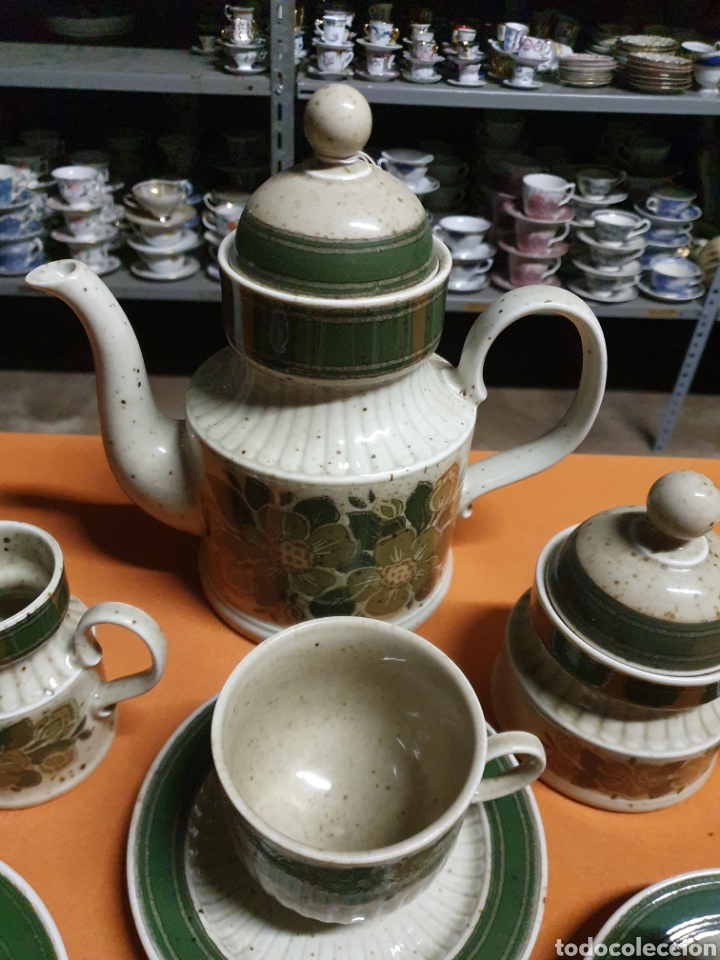 Antig&uuml;edades: Juego de caf&eacute; Porcelana - Foto 2