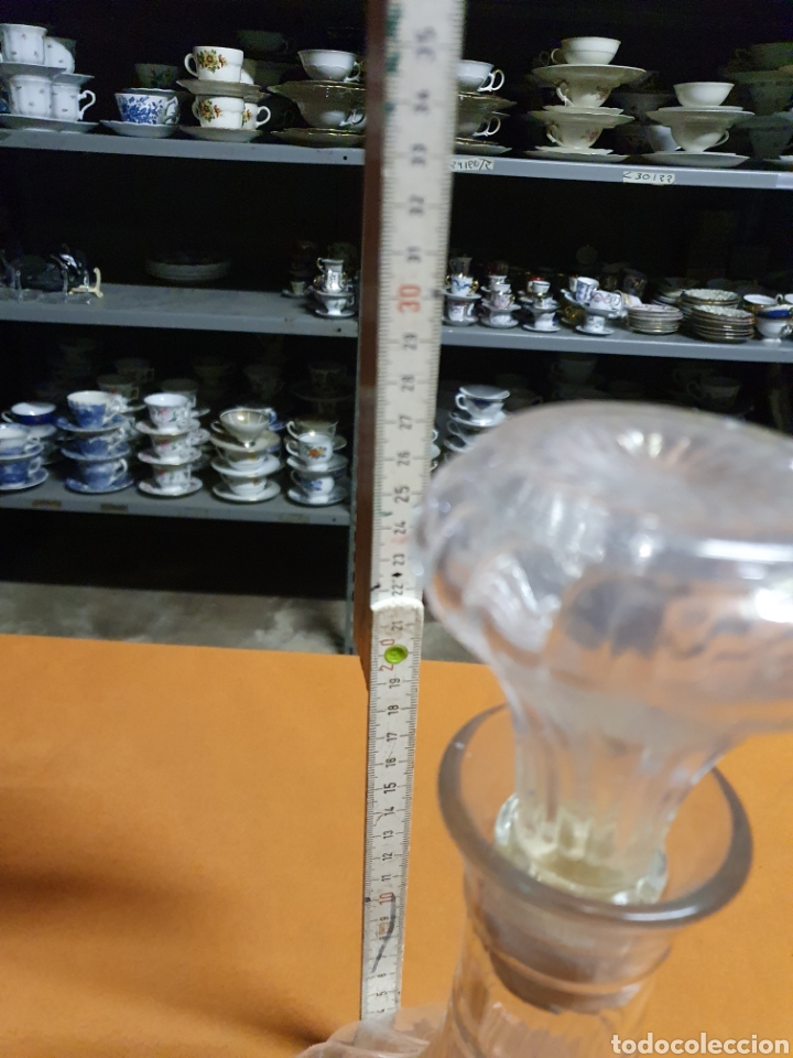 Antig&uuml;edades: Licorera cristal - Foto 2
