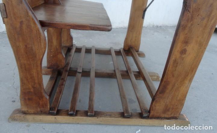 Antig&uuml;edades: Pupitre doble antiguo - Foto 7