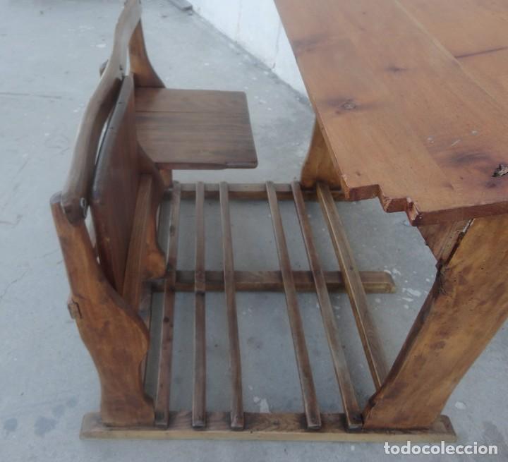 Antig&uuml;edades: Pupitre doble antiguo - Foto 11