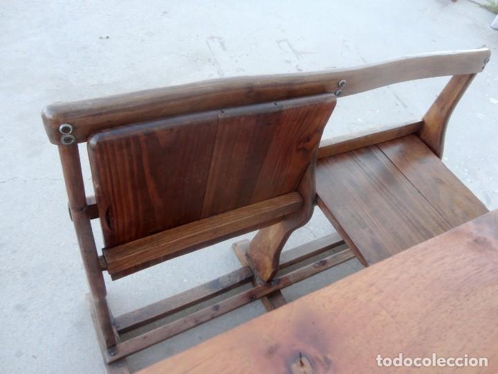 Antig&uuml;edades: Pupitre doble antiguo - Foto 12