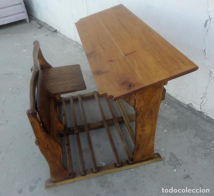 Antig&uuml;edades: Pupitre doble antiguo - Foto 13