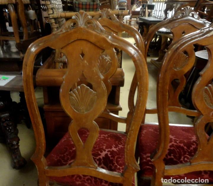 Antig&uuml;edades: 4 Sillas de ocasion para restaurar - Foto 4