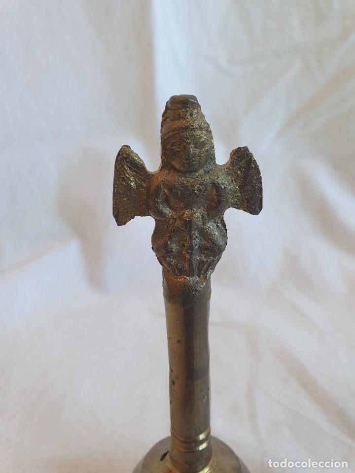 Antig&uuml;edades: Campana Monaguillo * Bronce - Foto 2