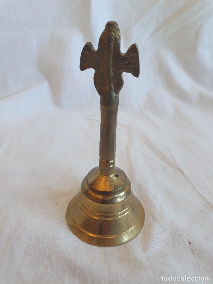 Antig&uuml;edades: Campana Monaguillo * Bronce - Foto 3