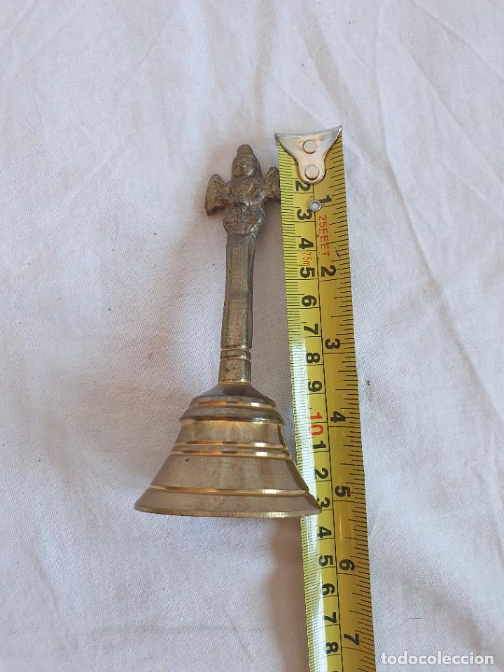 Antig&uuml;edades: Campana Monaguillo * Bronce - Foto 5