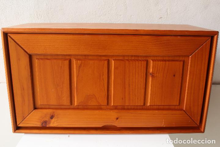 precioso mueble armario de pared en madera - pa - Compra venta en  todocoleccion