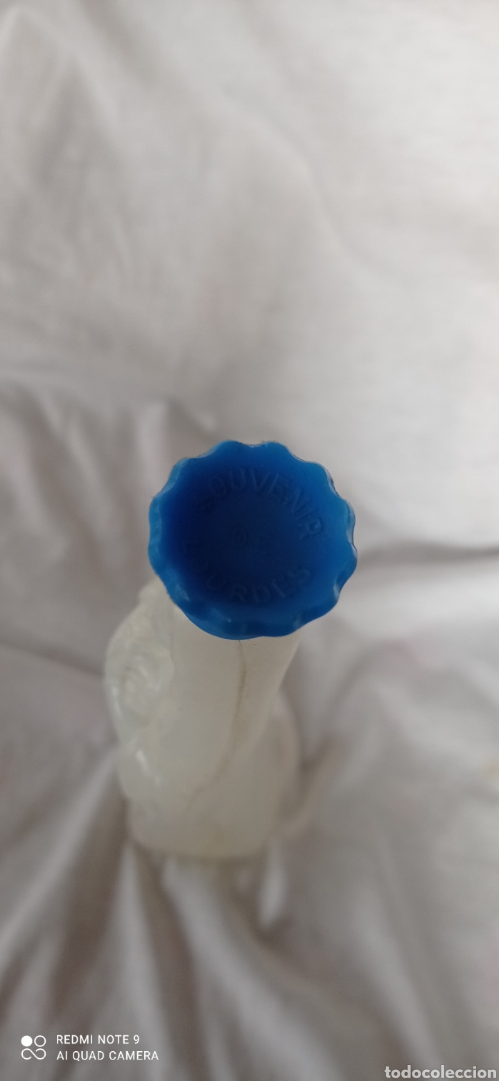 Antig&uuml;edades: Botella Virgen Lourdes agua bendida - Foto 7