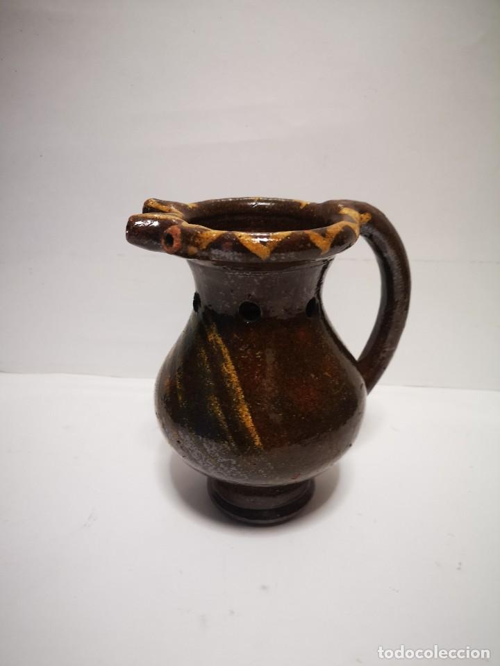 Antig&uuml;edades: Jarra de cer&aacute;mica vidriada - Foto 1