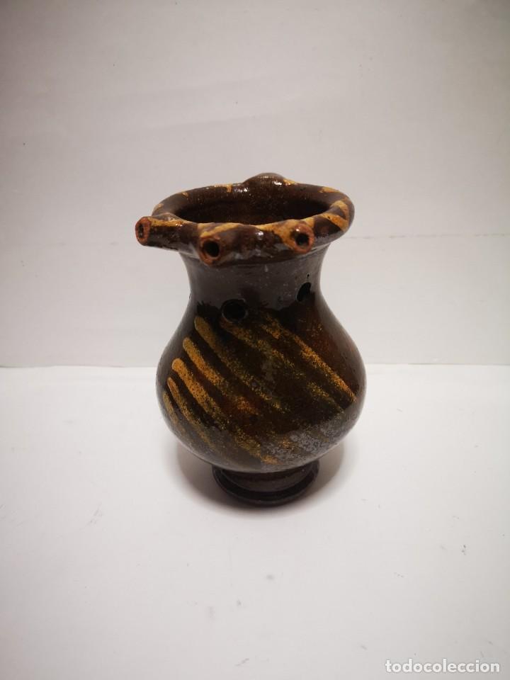Antig&uuml;edades: Jarra de cer&aacute;mica vidriada - Foto 2