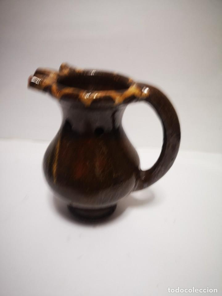 Antig&uuml;edades: Jarra de cer&aacute;mica vidriada - Foto 3