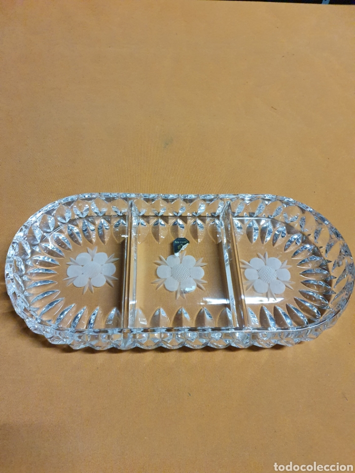 Antig&uuml;edades: Posa llaves en cristal