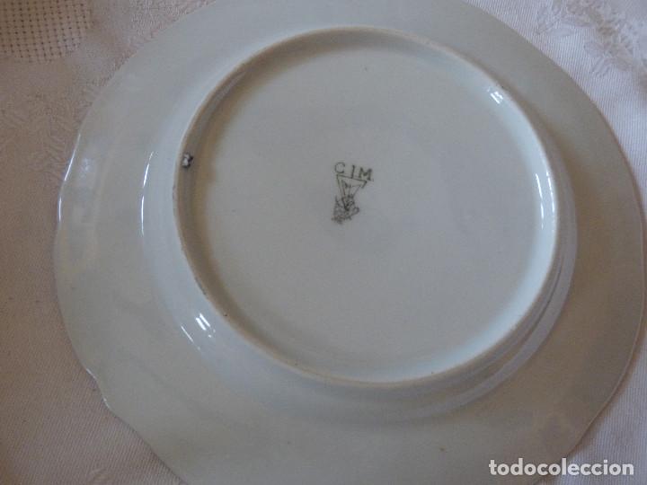 Antig&uuml;edades: Plato,de porcelana. - Foto 2