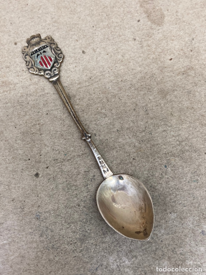 Antig&uuml;edades: Cuchara de plata Valencia - Foto 1