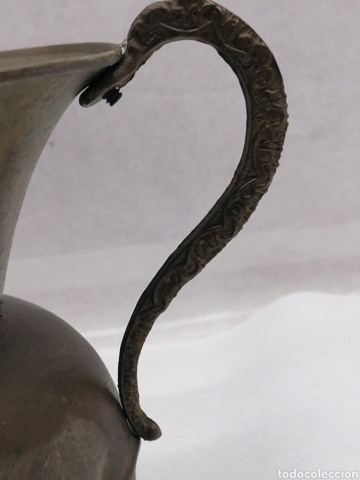 Antig&uuml;edades: Jarr&oacute;n de lat&oacute;n - Foto 5