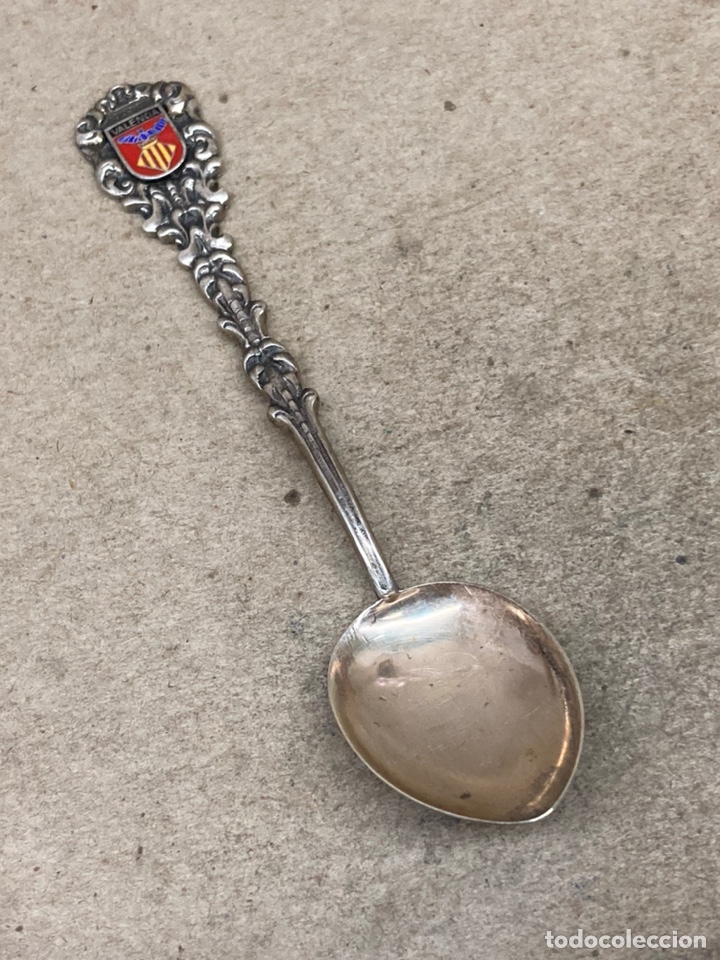 Antig&uuml;edades: Cuchara de plata Valencia - Foto 1