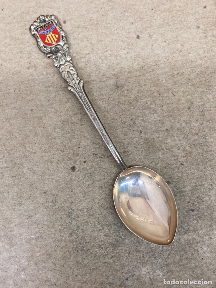 Antig&uuml;edades: Cuchara de plata Valencia - Foto 1