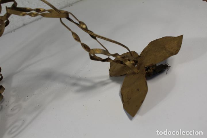 Antig&uuml;edades: antiguo farol lampara de techo - Foto 5