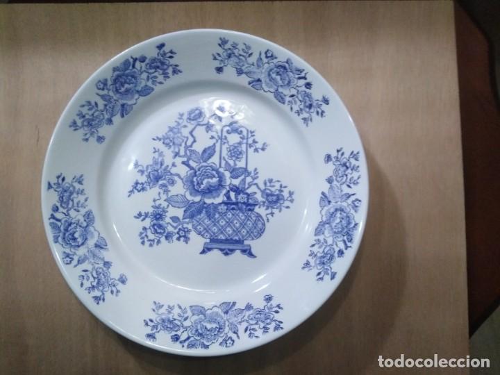 Antig&uuml;edades: Plato llano 23 cm - San Claudio - Foto 1