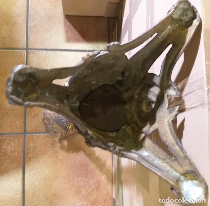 Antig&uuml;edades: CANDELABRO S XIX DE BRONCE NEOG&Oacute;TICO CON QUERUBINES - Foto 12